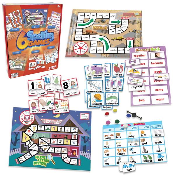 Junior Learning Junior Learning 6 Spelling Games 408